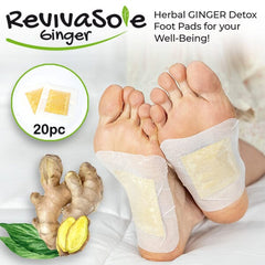 revivasol ginger detox foot pads 