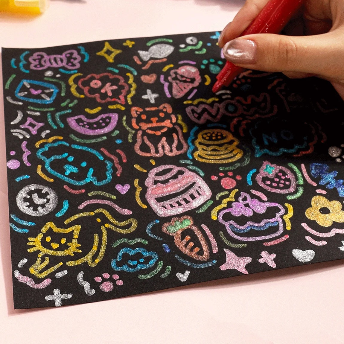 TouchHero - Glitter Pen Markers - 12pk