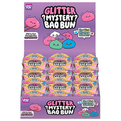 Glitter Mystery Bao Bun 4" Dumpling Squishy Fidget Toy (1pc)