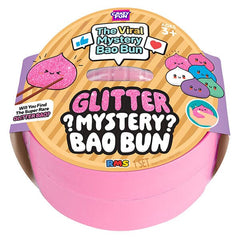 Glitter Mystery Bao Bun 4" Dumpling Squishy Fidget Toy (1pc) Simple Exclusive