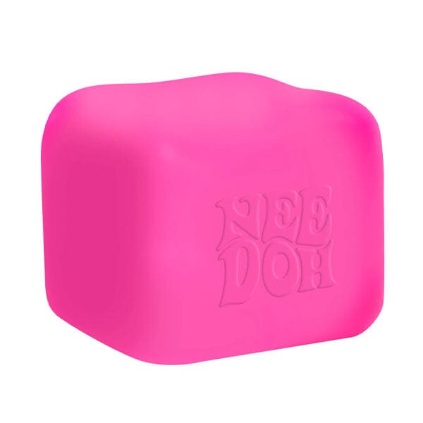 Nee Doh Nice Cube GLOW Squishy Fidget Stress Ball (1pc) Assorted Colors Simple Nee Doh 