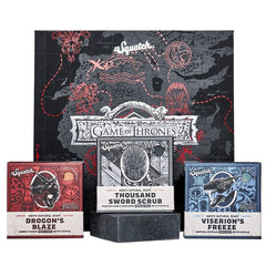 Dr. Squatch® Game Of Thrones™ Collection 3-Pack Box All-Natural Bar Soap For Men Limited Edition Simple Dr. Squatch 