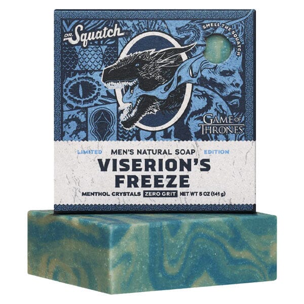 Dr. Squatch® Game Of Thrones™ Collection All-Natural Bar Soap For Men (1pc) Limited Edition Simple Showcase 