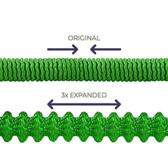 GRO-Hose GREEN 75ft Expandable Hose With Sprayer Nozzle & Brass Valve Simple Gro-Hose 