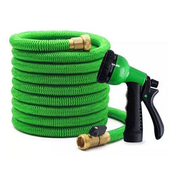 GRO-Hose GREEN 75ft Expandable Hose With Sprayer Nozzle & Brass Valve Simple Gro-Hose 