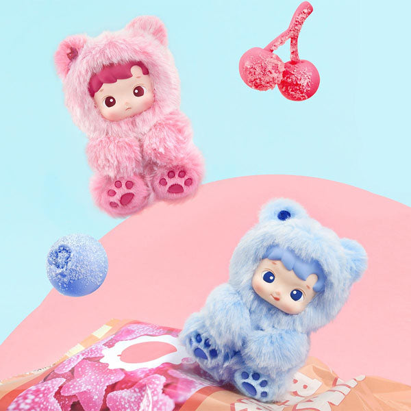Pop Mart x HACIPUPU: Gummy Bear Series Plush Pendant Keychain Blind Box (1pc)