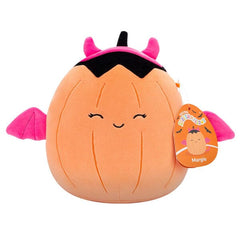 Squishmallows Plush Toys 7.5" Halloween Squad 2024 Margie The Pink Devil Pumpkin Preorder Showcase 