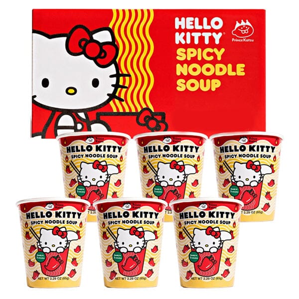 Hello Kitty x A-Sha Spicy Noodle Soup (Cup) Simple Showcase 