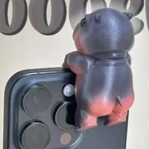 Hippo Huggers: The Phone Hugging Animals Collectable Figurine Blind Bag (1pc) Simple Exclusive 