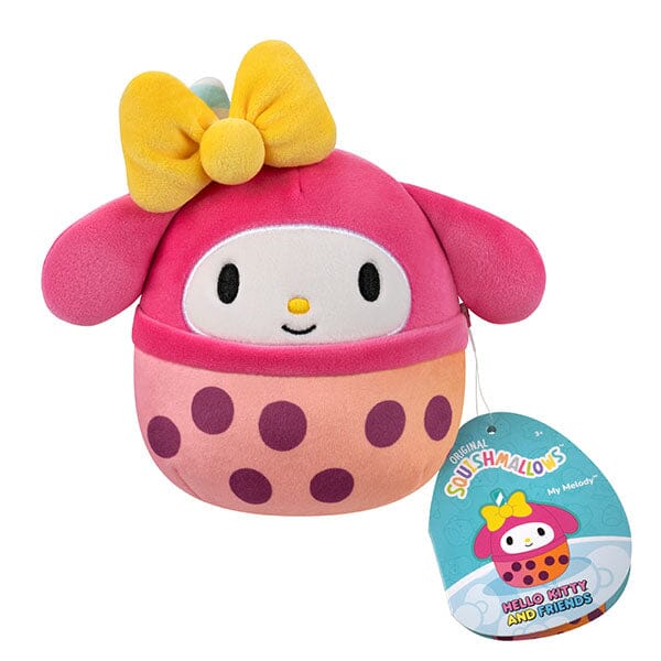 Squishmallows Plush Toys Blind Bag 5" Sanrio Mystery Boba Tea Squad Simple Squishmallows 