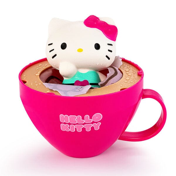 Hello Kitty Cappuccino Cup Pop-Up Surprise Slow Rise Squishy Fidget Toy (1pc) Simple Showcase 