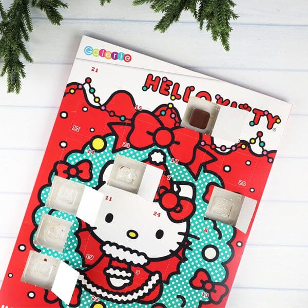 Hello Kitty Sanrio 24-Day Countdown Milk Chocolate Advent Calendar (1.76oz) Preorder Showcase 