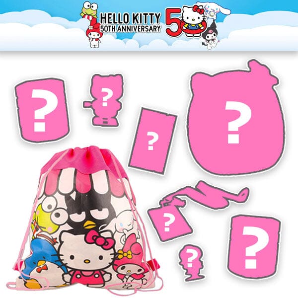 Sanrio Hello Kitty & Friends 50th Anniversary (7pc) Mystery Grab Bag - Win a $1000 Shopping Spree! Showcase Exclusive! Simple Showcase 