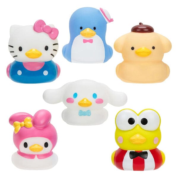 Hello Kitty & Friends DUCKZ 3" Collectible Rubber Ducky Toys 3-Pack (Ships Asst.) Simple Hello Kitty 