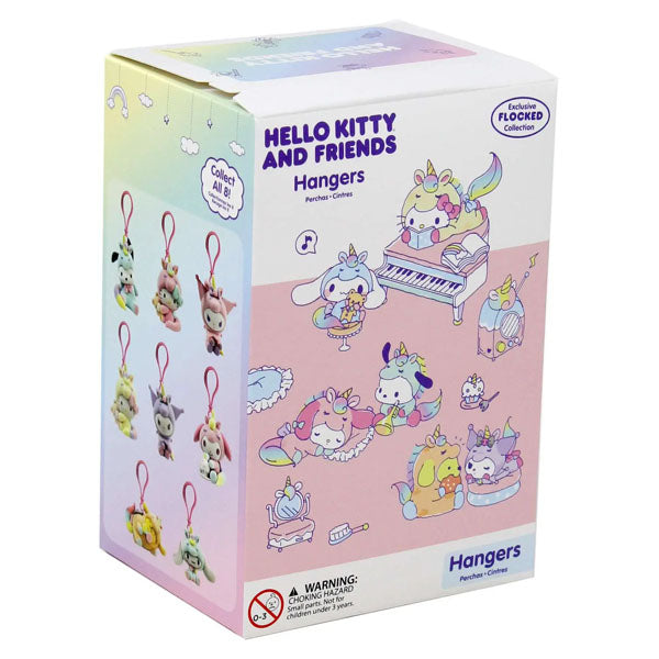 Sanrio Hello Kitty & Friends Pastel Flocked Collection Hangers Mystery Pack (1pc)