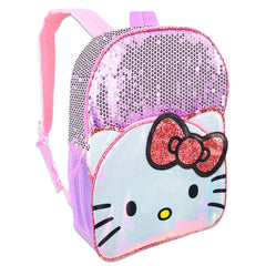 Sanrio Hello Kitty Anime 16" Sequin Backpack Bag