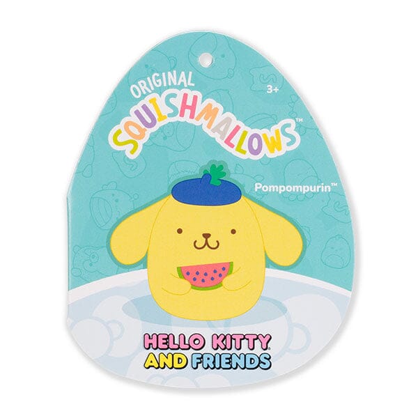 Squishmallows Plush Toys 3.5" 2025 Sanrio Hello Kitty & Friends Tropical Fruit Treats Clip-On Squad (Characters Ship Assorted) Simple Squishmallows 