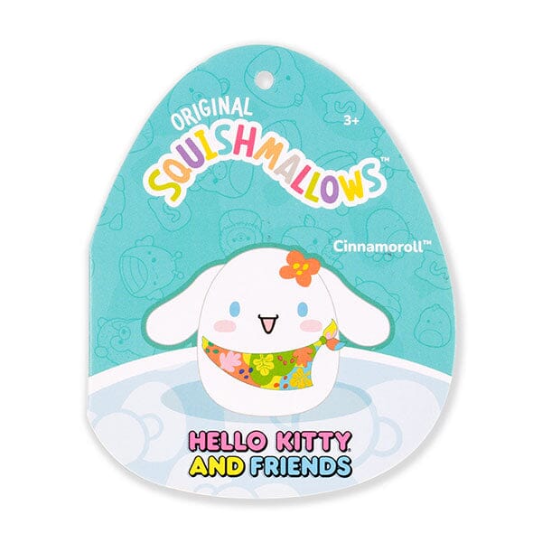 Squishmallows Plush Toys 3.5" 2025 Sanrio Hello Kitty & Friends Tropical Fruit Treats Clip-On Squad (Characters Ship Assorted) Simple Squishmallows 
