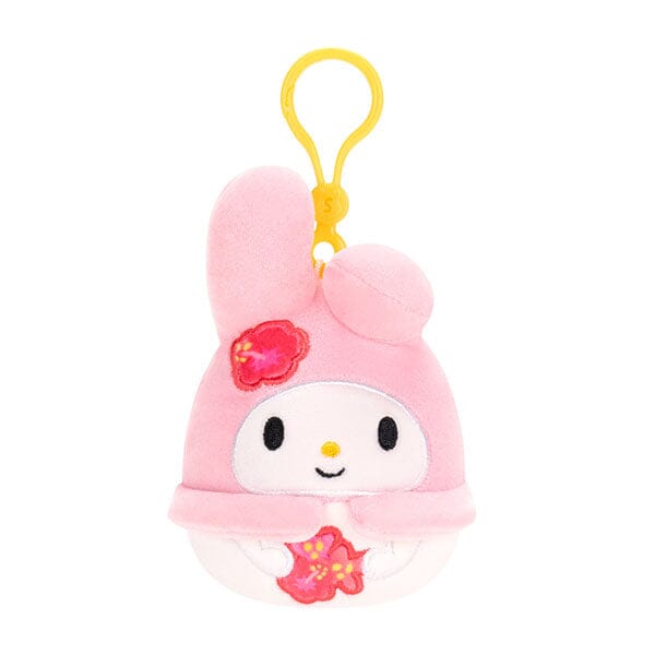 Squishmallows Plush Toys 3.5" 2025 Sanrio Hello Kitty & Friends Tropical Fruit Treats Clip-On Squad (Characters Ship Assorted) Simple Squishmallows 