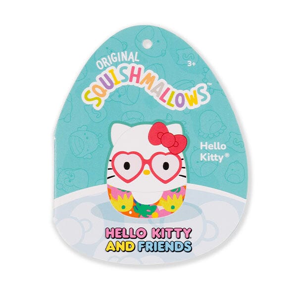 Squishmallows Plush Toys 3.5" 2025 Sanrio Hello Kitty & Friends Tropical Fruit Treats Clip-On Squad (Characters Ship Assorted) Simple Squishmallows 