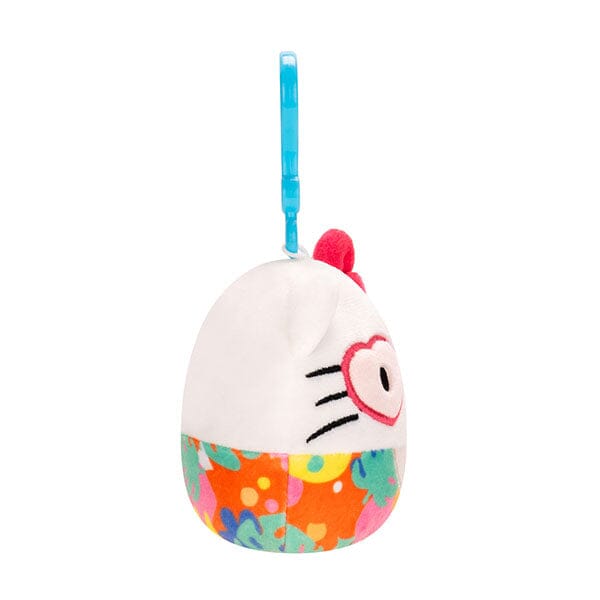 Squishmallows Plush Toys 3.5" 2025 Sanrio Hello Kitty & Friends Tropical Fruit Treats Clip-On Squad (Characters Ship Assorted) Simple Squishmallows 