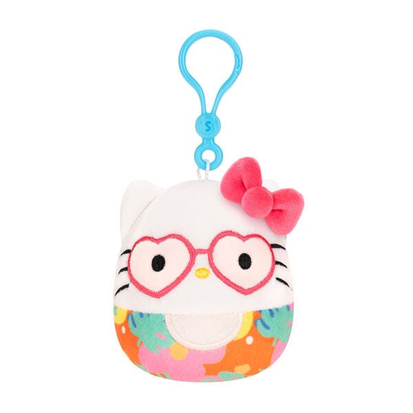 Squishmallows Plush Toys 3.5" 2025 Sanrio Hello Kitty & Friends Tropical Fruit Treats Clip-On Squad (Characters Ship Assorted) Simple Squishmallows 