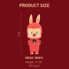 Pop Mart x THE MONSTERS: Giant 2.5-Foot MEGA Labubu TEC 1000