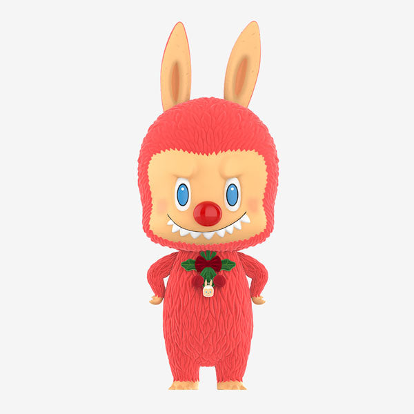 Pop Mart x THE MONSTERS: Giant 2.5-Foot MEGA Labubu TEC 1000% Winter Holiday Flocked Figure Doll (1pc)