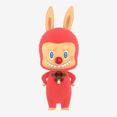 Pop Mart x THE MONSTERS: Giant 2.5-Foot MEGA Labubu TEC 1000% Winter Holiday Flocked Figure Doll (1pc)