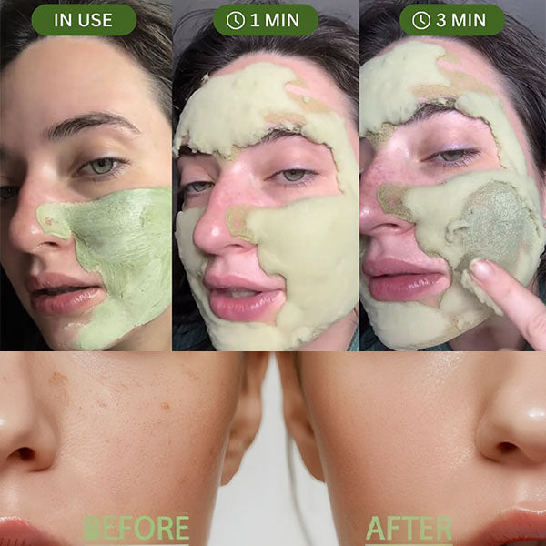 WOW Holy Basil Self-Foaming Bubble Mask (90g) Includes Applicator