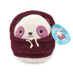 Squishmallows Super Soft Plush Toys 7.5" Hoodie Squad Ponder the Panda Preorder Showcase 