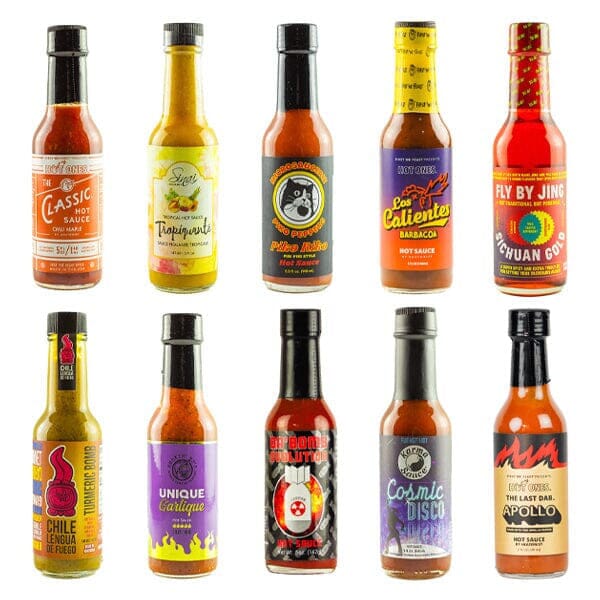 Hot Ones® Full Season 19 Sauce Lineup (10pk) WEB EXCLUSIVE Simple Hot Ones Hotsauces 