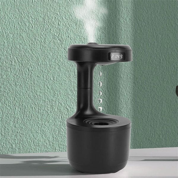 Anti-Gravity Humidifier (800mL) with LED Clock Display Preorder Showcase 