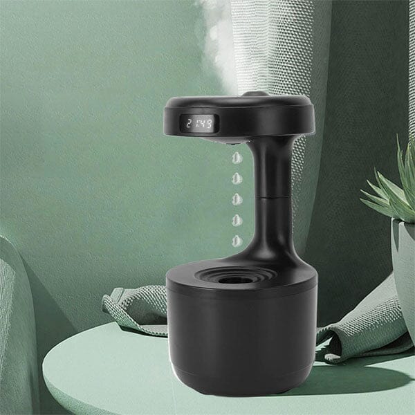 Anti-Gravity Humidifier (800mL) with LED Clock Display Preorder Showcase 