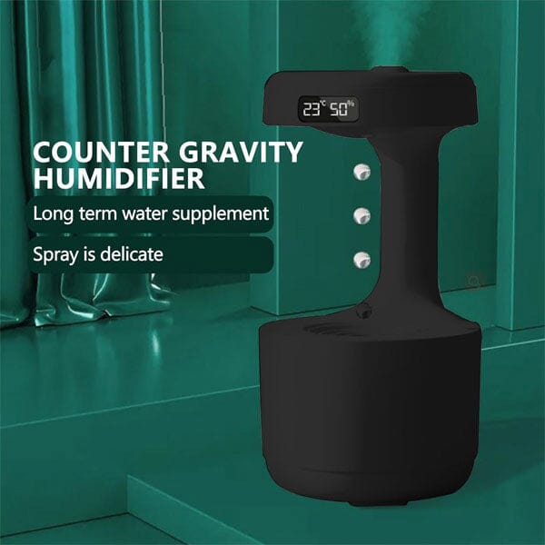 Anti-Gravity Humidifier (800mL) with LED Clock Display Preorder Showcase 