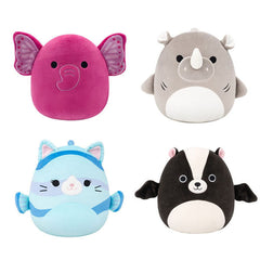 Squishmallows Super Soft Plush Toys 7.5" Animal Hybrids Squad 2025 (1pc) Ships Assorted Simple Squishmallows 