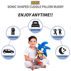 Sonic The Hedgehog: Plush Cuddle Pillow Showcase 