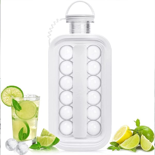 ProKitchen ICE-GLŌB Bottle: The Ice Ball Making Bottle | As Seen On TikTok! Simple Showcase 