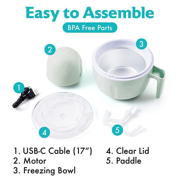 ProKitchen Chillblitz Homemade Ice Cream Maker Mug Simple ProKitchen 