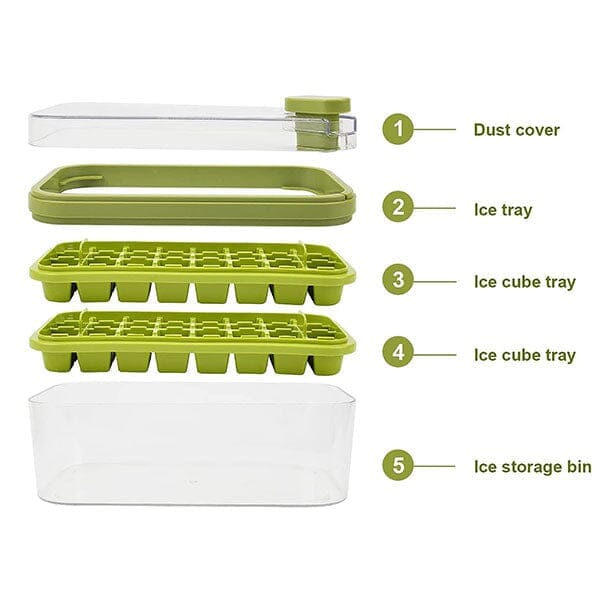 ProKitchen 1-Click Ice Mate | Ice Cube Mold Tray | As Seen On TikTok! | Pre-Order Preorder Showcase 