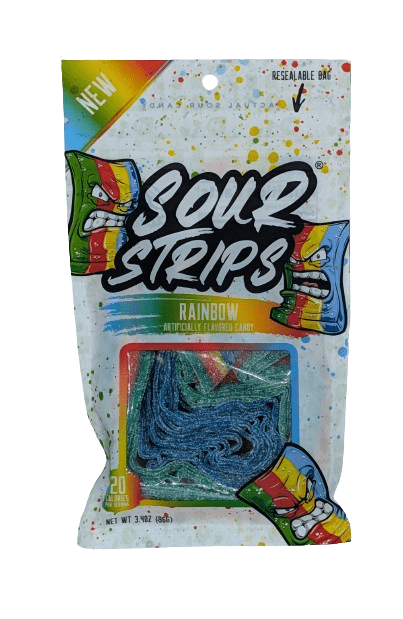 Sour Strips Rainbow. Simple Showcase 