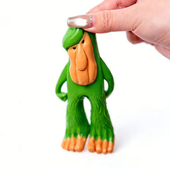 SqueezeSquad Italian Brainrot Taba Deluxe Premium Silicone Squishies® Fidget Toy - Patapim Monkey Meme Buddy