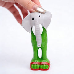 SqueezeSquad Italian Brainrot Taba Deluxe Premium Silicone Squishies® Fidget Toy - Elephant Cactus Meme Buddy
