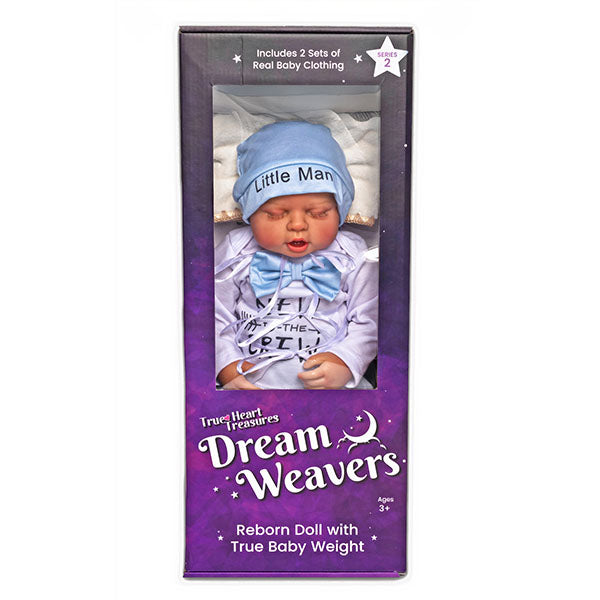 TrueHeart Treasures Dream Weavers Series 2 Weighted Reborn Lifelike Baby Dolls 3kg (6.61 lb) Baby Jacob