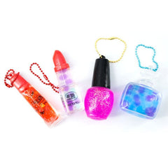 JellyBubs Makeup Squishy Cosmetics Fidget Stress Ball Keychains (1pc) Multiple Styles Simple Exclusive 