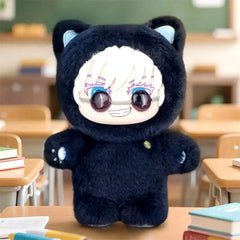 Jujutsu Kaisen Anime Cat Ear Plushie Series Plush Keychain Blind Box (1pc)