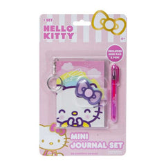 Hello Kitty & Friends Sanrio Mini Journal Keychain w/ Gel Pen (1pc) Style Ships Assorted Simple Showcase 