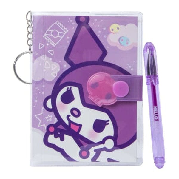 Hello Kitty & Friends Sanrio Mini Journal Keychain w/ Gel Pen (1pc) Style Ships Assorted Simple Showcase 