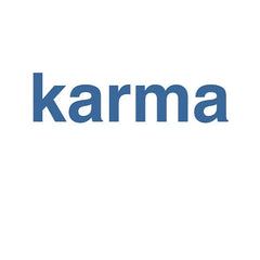 Graphic Unisex T-Shirt "Karma" Multiple Sizes Simple Showcase 