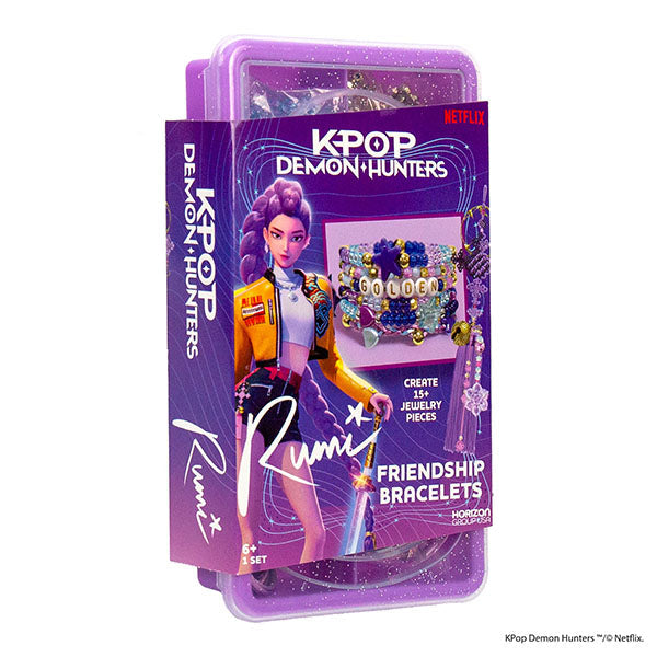 KPop Demon Hunters Beaded Friendship Bracelets Activity Craft Kit (Multiple Styles)